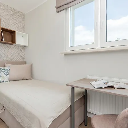 Kaszmirowy Z 3 Sypialniami Blisko Plazy W Gdansku By Renters